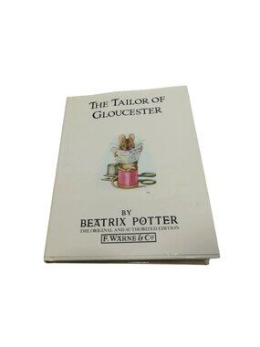 Beatrix Potter Tailor of Gloucester #3 Hardcover 1985 Book & Dust Jacket England